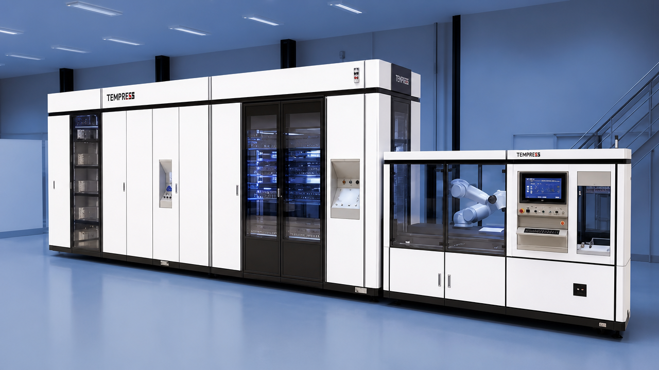 Tempress industrial manufacturing machine